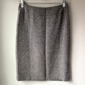 White House Black Market Grey Marled Pencil Skirt - PRICE DROP